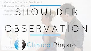 Shoulder Observation  Clinical Physio Premium [upl. by Mcclenaghan372]