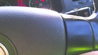 Volkswagen golf mk 5 ignition stuck position on [upl. by Acima323]