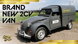 This is a BRAND NEW Citroen 2CV AK Electric Delivery van  exclusive first drive review [upl. by Gould801]