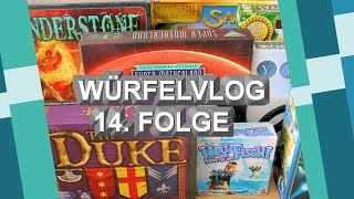 Würfelvlog  Die monatlich Show rund um Brettspiele  April 2016 [upl. by Nnairb273]