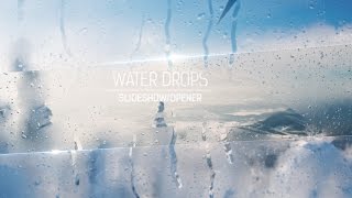 Water Drops Slideshow After Effects Project on Videohivenet [upl. by Mcnair725]