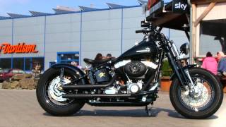 HarleyDavidson Cross Bones customized by Thunderbike [upl. by Aduh]