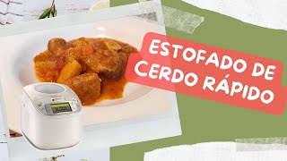 ESTOFADO 🍲 de cerdo en 30 minutos multicooker [upl. by Acie174]