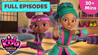 Kiya amp the Kimoja Heroes  Jumping Ninjas FULL EPISODES Compilation disneyjunior KiyaKimojaHeroes [upl. by Lydie]