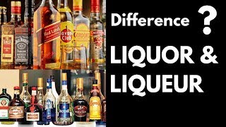 Difference Between Liquor amp Liqueurs In Hindi  What is Liquor amp Liqueurs  Dada Bartender [upl. by Eicyak]