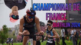 Le championnat de France duathlon 2024  💥🔥 [upl. by Htebsil]