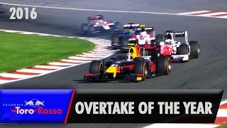 Pierre Gaslys Overtake of the Year at Eau Rouge 2016 [upl. by Alusru]