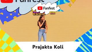 Prajakta Koli  YouTube Fanfest India 2024 [upl. by Pironi]