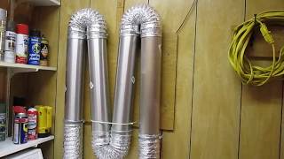 DIY FREE HEAT with Clothes Dryer SAVE MONEY on ELECTRIC Heater Bill in Winter [upl. by Adnana]