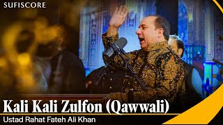 Kali Kali Zulfon  Ustad Rahat Fateh Ali Khan  Ustad Nusrat Fateh Ali Khan  Qwaali [upl. by Osrick]