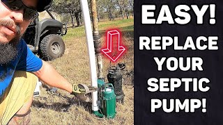 StepbyStep Guide How to Easily Replace Your Septic Pump [upl. by Noraf]