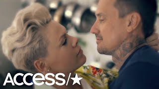 Why Pink’s New ’90 Days’ Video With Husband Carey Hart May Make You Cry  Access [upl. by Yelnats391]