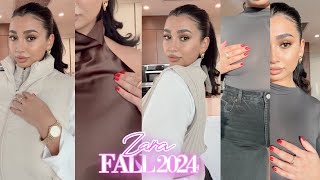 FALL 2024 ZARA TRY ON HAUL amp MUST HAVES✨MATCHING SETS LOUNGEWEAR VESTS BODYSUITS amp MORE ✨ [upl. by Euf451]