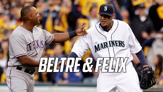 MLB  Adrian Beltre amp Felix Hernandez [upl. by Cutter]