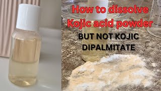 How to make Kojic Acid Serum At Home for Skin Lightening [upl. by Stanley]