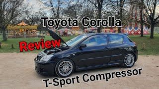 SUPERCHARGED Toyota Corolla TSport Compressor Review [upl. by Nuahsor]