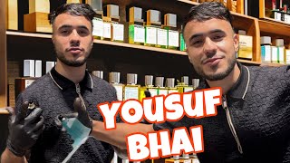 Yousuf bhai perfume 😍 1000 dirham ki perfumes ly li 🙄 youtube shorts viralvideo vlog trending [upl. by Yenhpad]