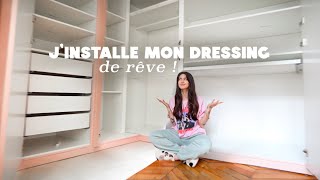 JINSTALLE MON DRESSING  pour pas cher [upl. by Suirada288]