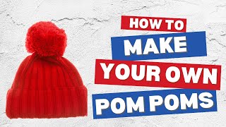 Pom Pom Perfection Easy DIY with Clover® Pom Pom Maker 🎉🧶 [upl. by Angeli]