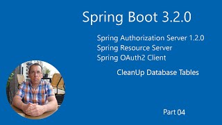 Spring Boot 320  Spring Authorization Server  CleanUp Database [upl. by Ailaroc]