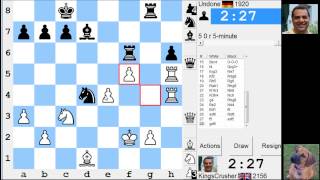 LIVE Blitz 2429 Speed Chess Game White vs Undone in KevitzTrajkovich defense [upl. by Alisen]