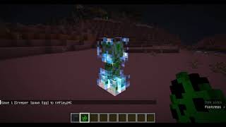 Charged Creeper Spawn Egg command in the description [upl. by Cummine]