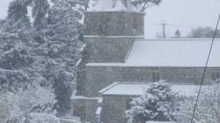 Bedwyn Snow 6 JAN 2010 marlborough wiltshire uk [upl. by Haseena]