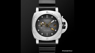 워치 페이스 제작 WFS갤럭시워치  PANERAI Submersible GMT Navy SEALs [upl. by Ecinnahs]