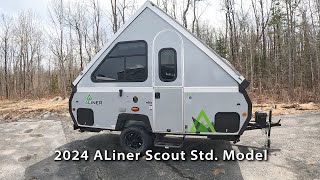 Upgrade From Tent Camping to the New 2024 ALiner Scout Std Model [upl. by Lat]