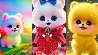 Billi Wali Naat Mere Mola Teri RehmatCute Cat  Beautiful Naat  Cat Video [upl. by Almire974]