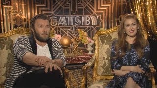 Joel Edgerton amp Isla Fisher  The Great Gatsby Interview HD [upl. by Acissaj]