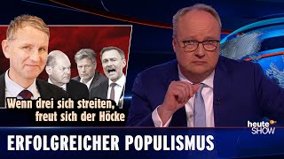 18 Prozent – warum ist die AfD in Umfragen so erfolgreich  heuteshow vom 02062023 [upl. by Willem]