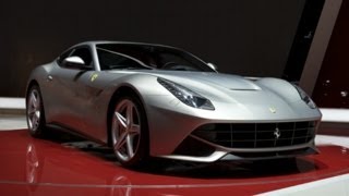 Ferrari F12 Berlinetta walk round at Geneva 2012 [upl. by Bathilda]