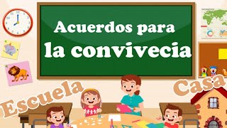 LAS NORMAS DE CONVIVENCIA  Videos Educativos para Niños [upl. by Filomena32]