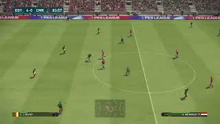 Egypt vs Cameroon semie final word cup pes 2017 [upl. by Oshinski]