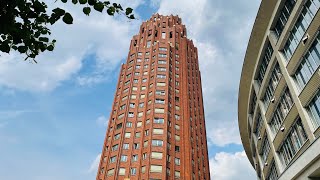 Lindner Hotel Frankfurt Main Plaza Germany 1 Bedroom Suite no 1054 Skyline View Room Tour [upl. by Kcirddec]