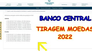 CONFIRA A QUANTIDADE DE MOEDAS EM 2022 [upl. by Emmett739]