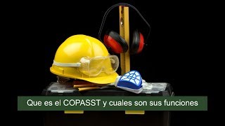 Que es el COPASST y cuales son sus funciones [upl. by Loziram]