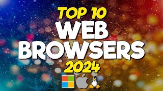 Top 10 Most Popular Web Browsers 2024 Bar Chart Race [upl. by Felisha501]