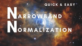 Theyve done it again Narrowband Normalization Tools [upl. by Hampton204]