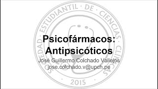 Fármacos Antipsicóticos [upl. by Virgilio]