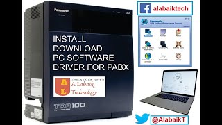 How to install Panasonic KXPABX TDA100200600 PC SOFTWARE [upl. by Nnyltiak]