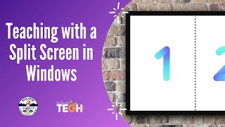 Teaching with a Split Screen in Windows [upl. by Firman]