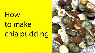 How to make chia pudding [upl. by Daniell]