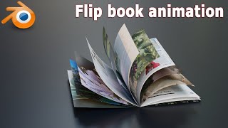 Blender Tutorial  Flip book animation oe295 [upl. by Hpotsirhc]