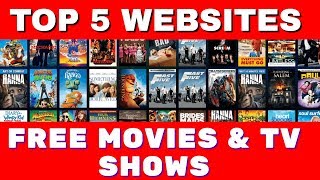 Top 5 Websites for FREE MOVIES amp TV SHOWS  Fully legal [upl. by Scandura]