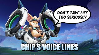 CHIPS VOICE LINES  A PROFESSIONAL SLACKER [upl. by Arelus366]