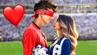 Awkward Blind DATE With NFL Cheerleader [upl. by Muna]