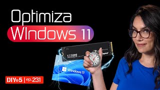 ¡Haz que tu PC vuele Acelera tu Windows 11  DIYin5 Ep 231 [upl. by Landsman]