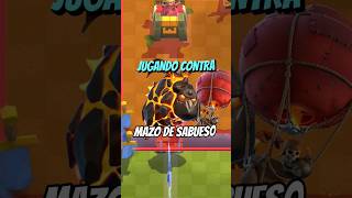 JUGANDO CONTRA SABUESO DE LAVA EN clashroyale shortvideo [upl. by Llerrot]